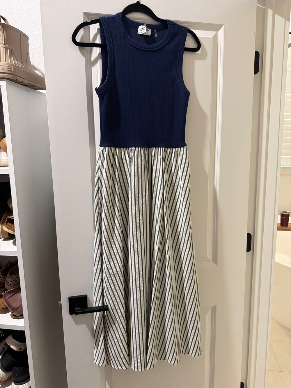 LNA clothing A line dress